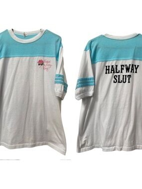 Vintage 80s Alore T-shirt Perfect Graphic size XL - FLAW